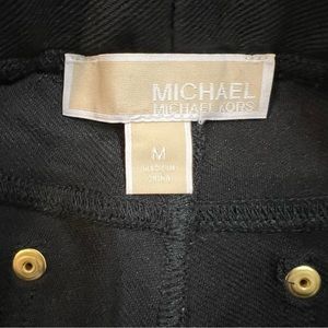 Michael Kors Black Stretch Twill Pants